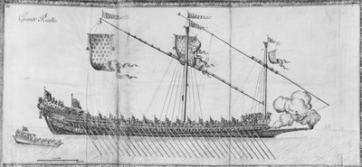 A Galley, Plate 35, Illustration from 